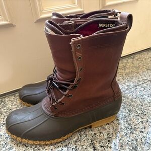 L.L. Bean Brown and Black Outdoor Boots